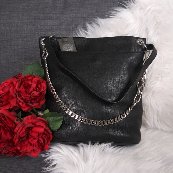 Vince Camuto Handbags - NWT VINCE CAMUTO LEATHER LIYA HOBO SHOULDER BAG